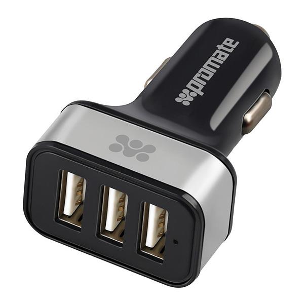 شارژر فندکی 7200 میلی آمپر پرومیت مدل Ternion Car Charger 7200mA USB-C Promate Ternion